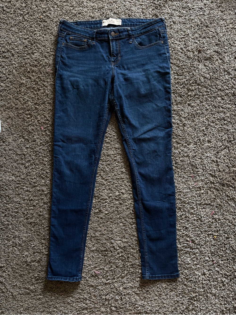 Hollister Dark Indigo Skinny Jeans